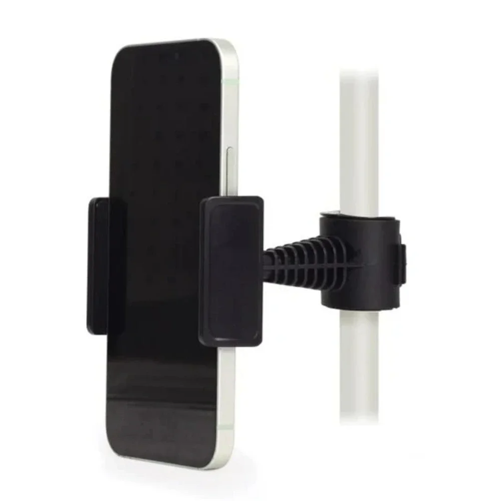 Kikkerland Golf Selfie Clip Adjustable Mount Fits All Golf Clubs - Black